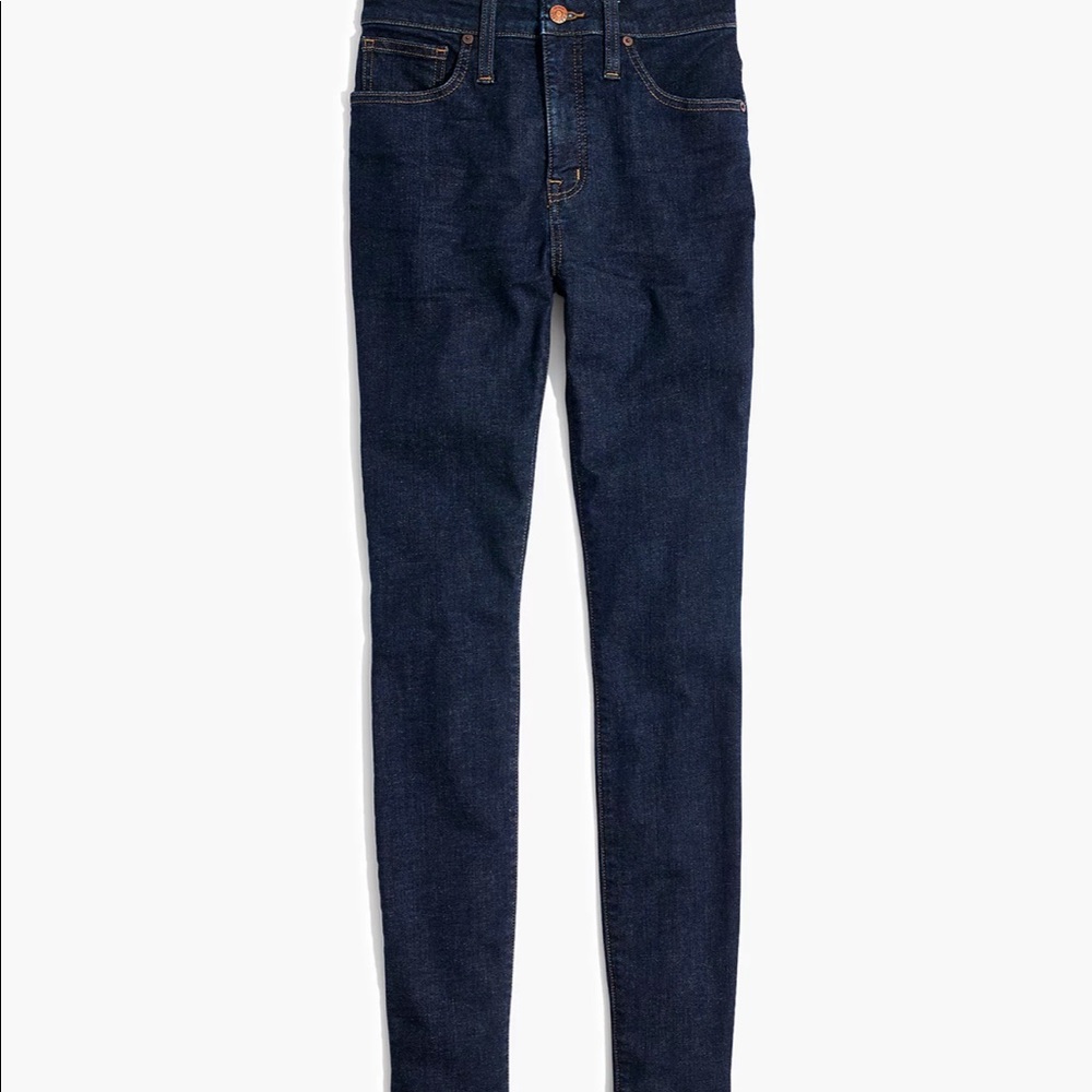 Madewell Tall Curvy High-Rise Skinny Jeans in Lucille Wash